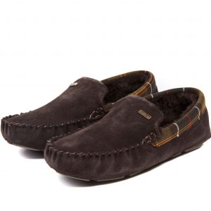 Barbour Monty Slippers Brown