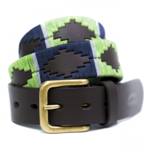 Pioneros Argetinian Polo Belt Lime