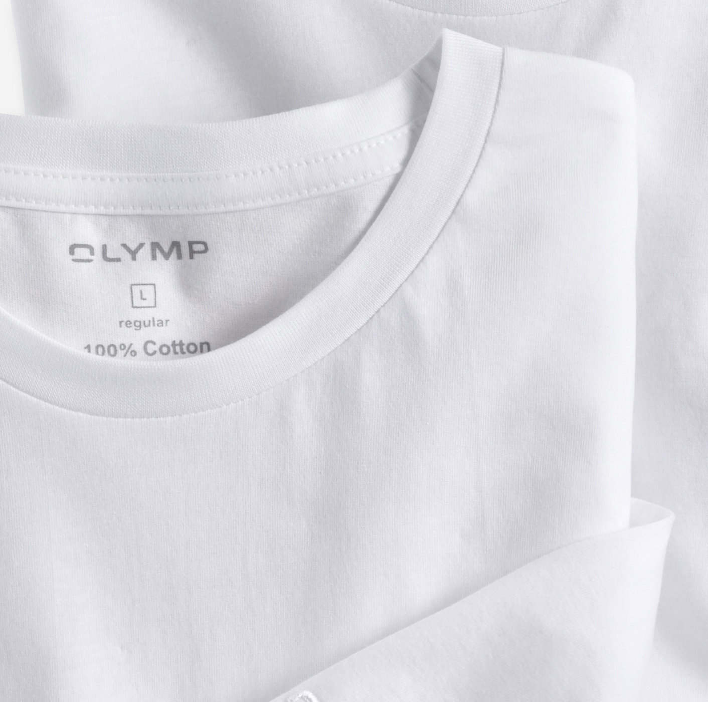 07001200 Olymp Round Neck T-Shirt White 07001200 Olymp Round Neck T-Shirt White