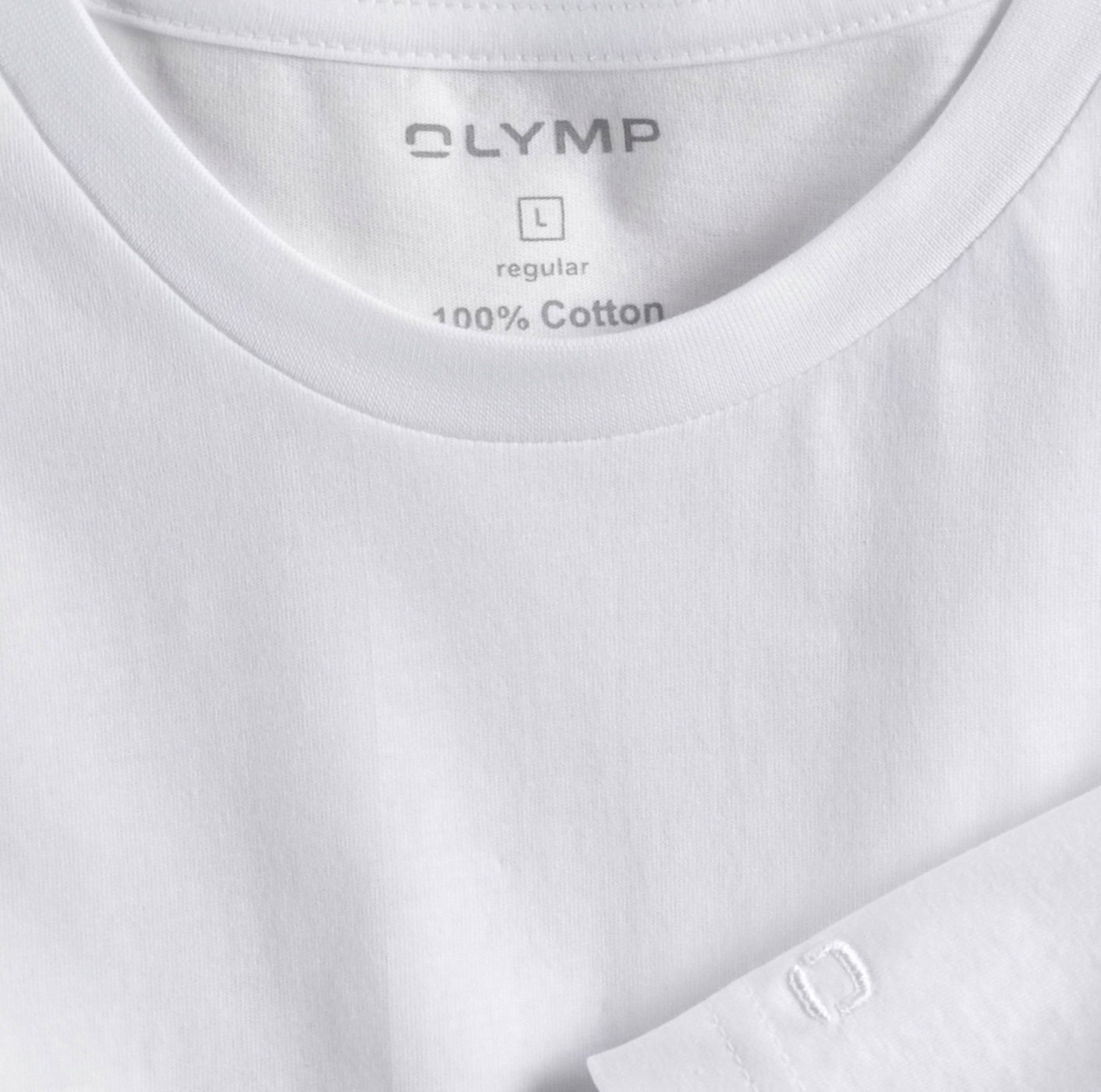 07001200 Olymp Round Neck T-Shirt White 07001200 Olymp Round Neck T-Shirt White