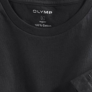 07001268 Olymp T-Shirt Twin Pack Black