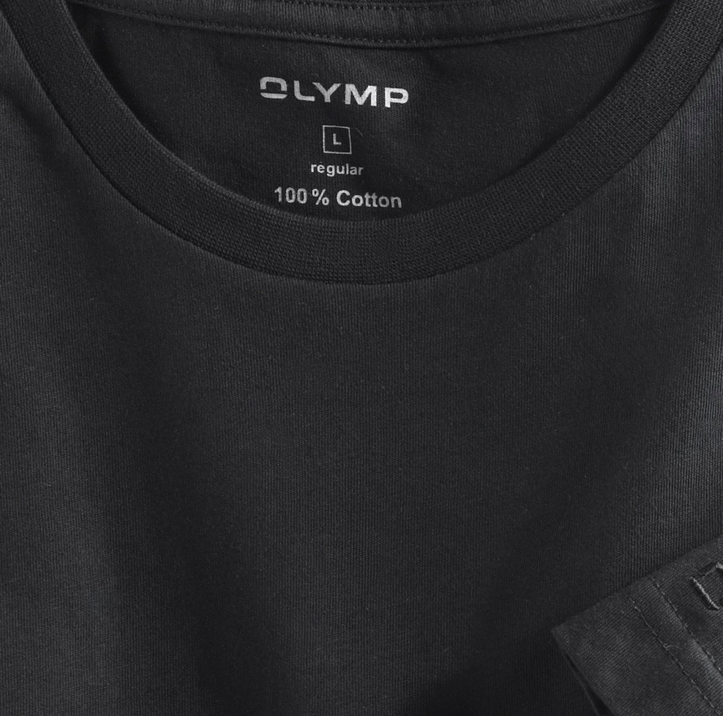 07001268 Olymp T-Shirt Twin Pack Black 07001268 Olymp T-Shirt Twin Pack Black