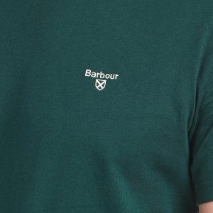 MTS0331GN73 Barbour Sports T-Shirt Seaweed