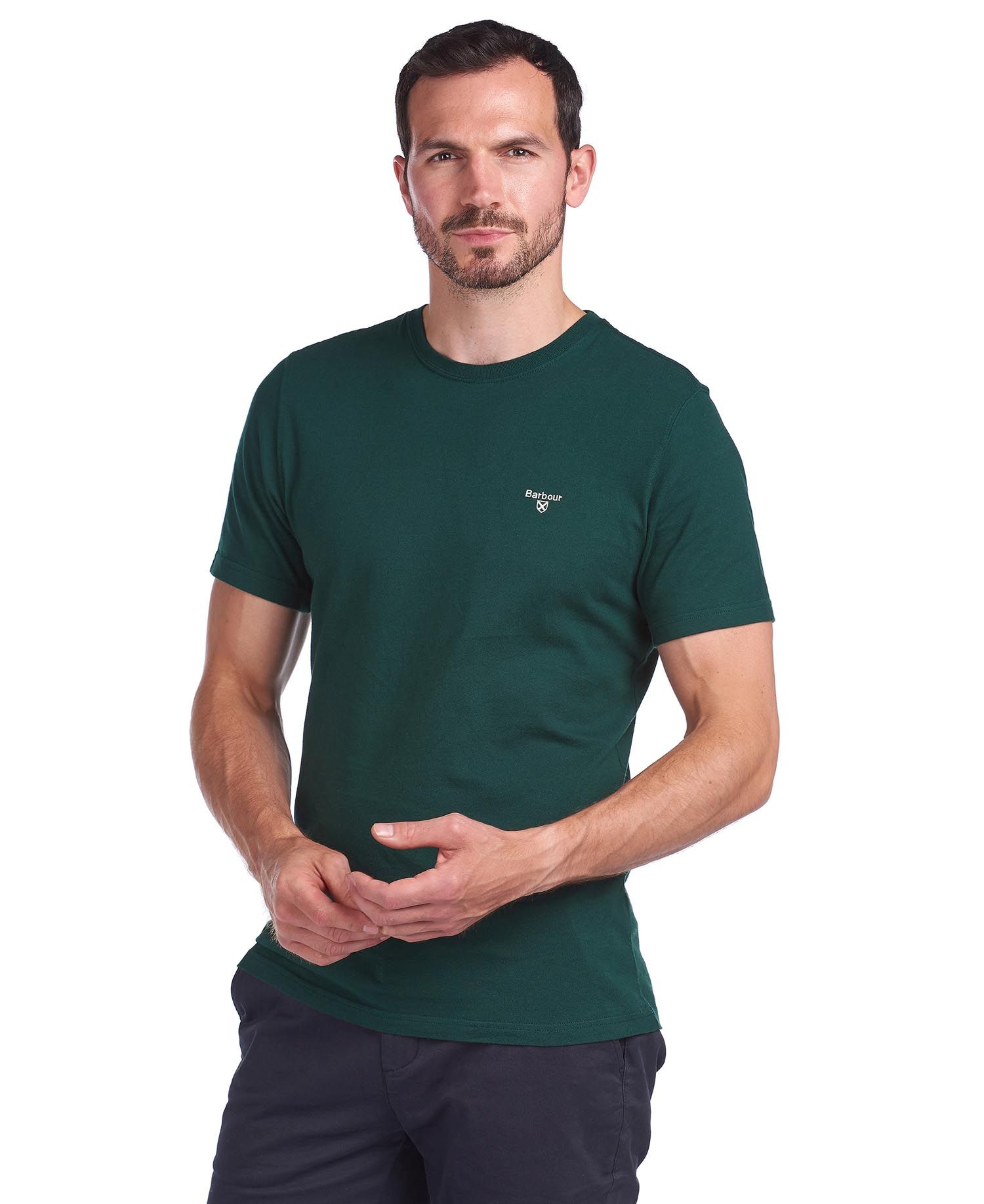 MTS0331GN73 Barbour Sports T-Shirt Seaweed MTS0331GN73 Barbour Sports T-Shirt Seaweed