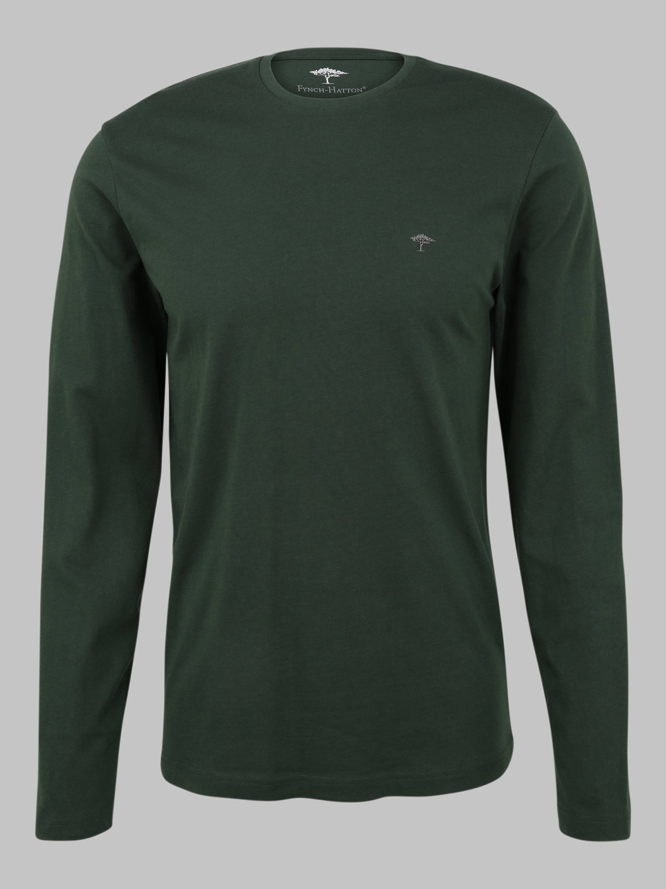 12211510-746 Fynch-Hatton Long Sleeve T-Shirt Emerald 12211510-746 Fynch-Hatton Long Sleeve T-Shirt Emerald