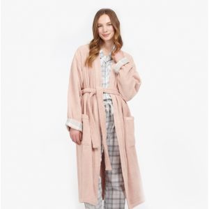 LNW0001PI11 Barbour Ada Dressing Gown Light Pink