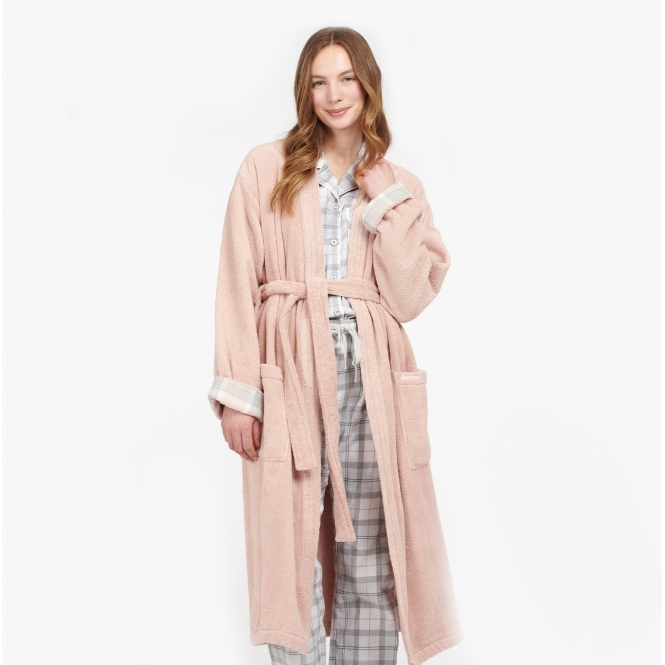 LNW0001PI11 Barbour Ada Dressing Gown Light Pink LNW0001PI11 Barbour Ada Dressing Gown Light Pink