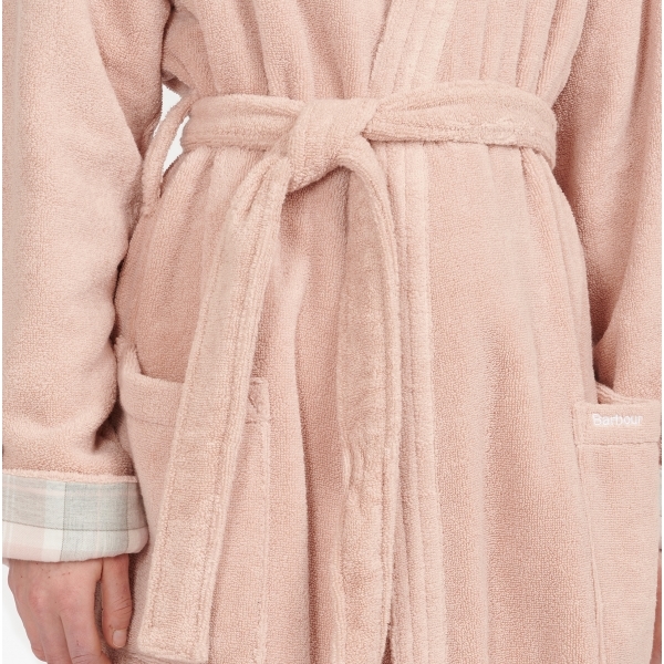 LNW0001PI11 Barbour Ada Dressing Gown Light Pink LNW0001PI11 Barbour Ada Dressing Gown Light Pink
