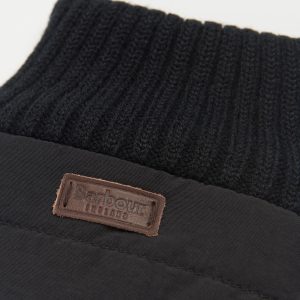 MGL0110BK31 Barbour Banff Quilted Gloves Black