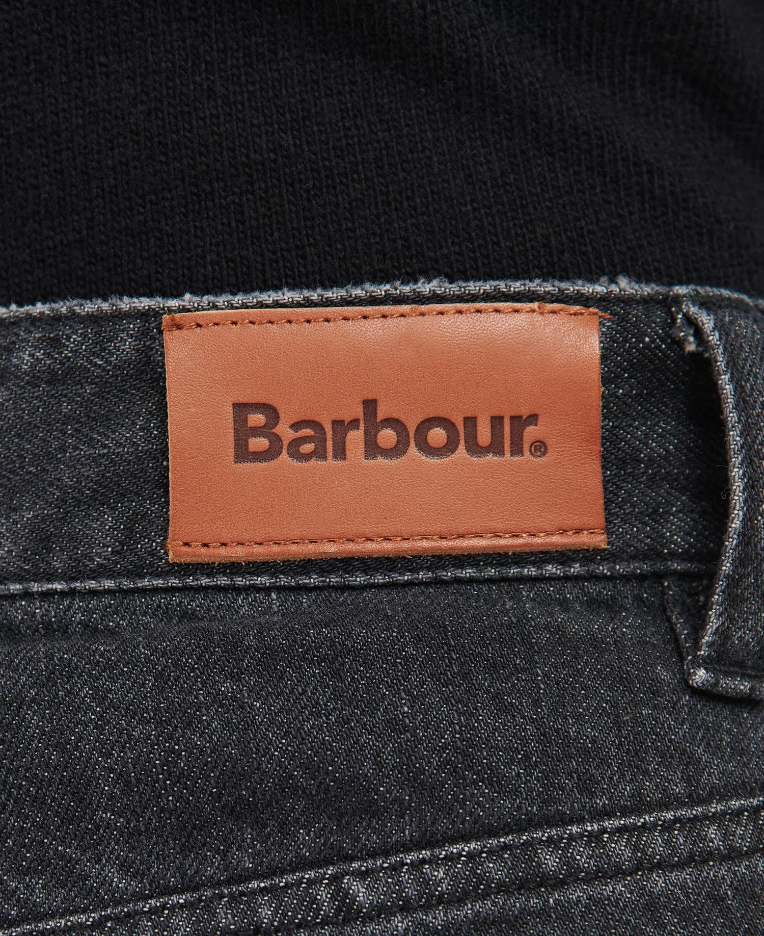 LTR0308BK11 Barbour Burne Mid-Rise Straight Jeans Black LTR0308BK11 Barbour Burne Mid-Rise Straight Jeans Black