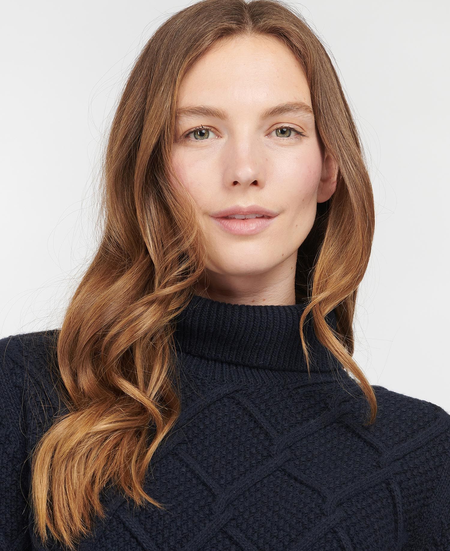 LKN1170NY73 Barbour Burne Roll Neck Navy LKN1170NY73 Barbour Burne Roll Neck Navy