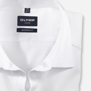 18106500 Olymp Double Cuff Shirt White