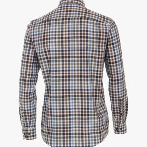 Casa Moda Cashmere Feeling Shirt Blue