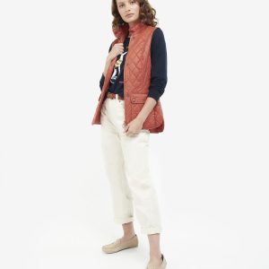 LGI0003OR74 Barbour Otterburn Gilet Gerbera
