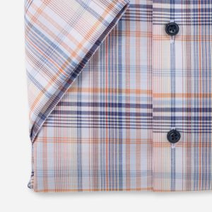 Olymp Comfort Fit Short Sleeve Orange