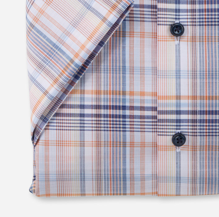 Olymp Comfort Fit Short Sleeve Orange Olymp Comfort Fit Short Sleeve Orange