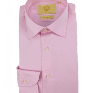 Viyella Ultra Fine Cotton Shirt Pink
