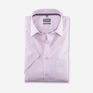 10493230 Olymp Comfort Fit Short Sleeve PInk