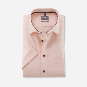 10493282 Olymp Comfort Fit Short Sleeve Peach