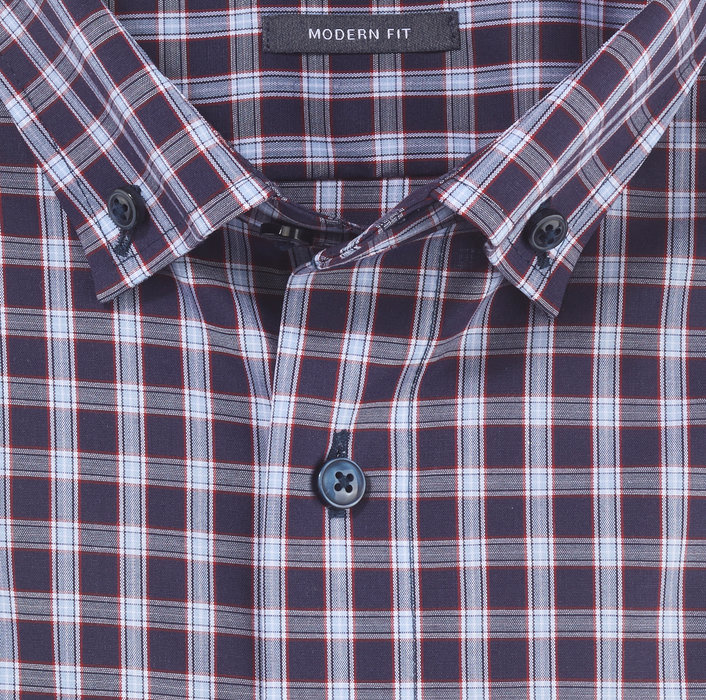 10673435 Olymp Shirt Navy 10673435 Olymp Shirt Navy