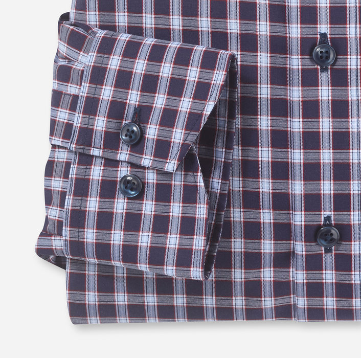 10673435 Olymp Shirt Navy 10673435 Olymp Shirt Navy