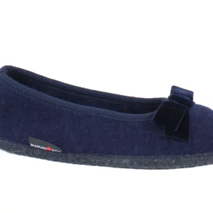 Haflinger Slippers Fiocco Navy