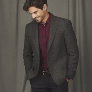 Magee Liffey Tweed Jacket Green Glencheck 55053
