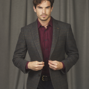 Magee Liffey Tweed Jacket Green Glencheck 55053