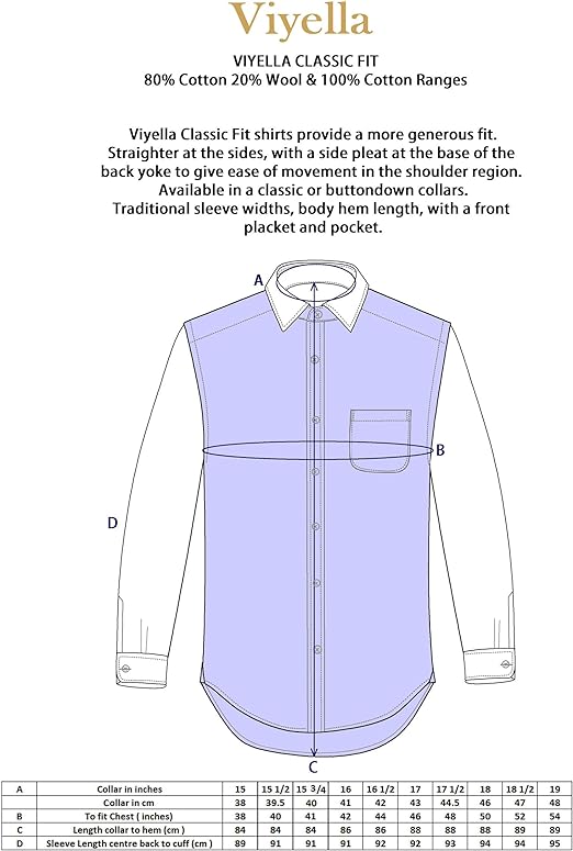 Viella size guide Viella size guide