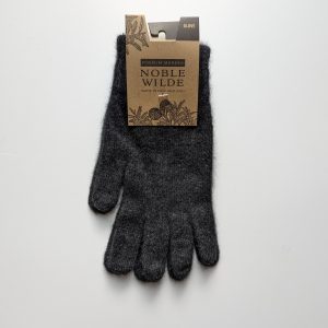 Noble Wilde Possum-Merino Gloves Charcoal NW5025/192