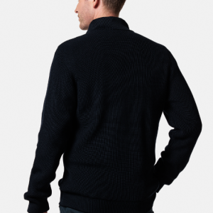 Baileys Fully Lined Zip Navy Cardigan 322133-60