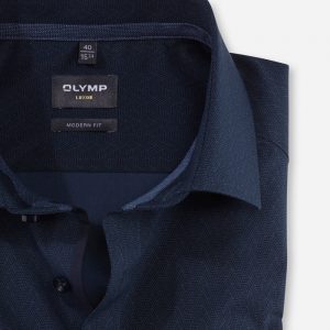 Olymp Neat Print Navy Shirt 1201/44/14