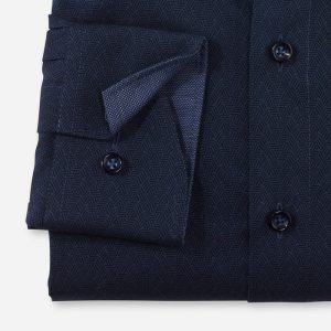 Olymp Neat Print Navy Shirt 1201/44/14