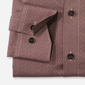 Olymp Geometric Neat Coffee Print 1201/44/28