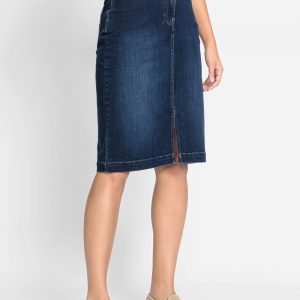 Olsen Dark Denim Skirt 16001353