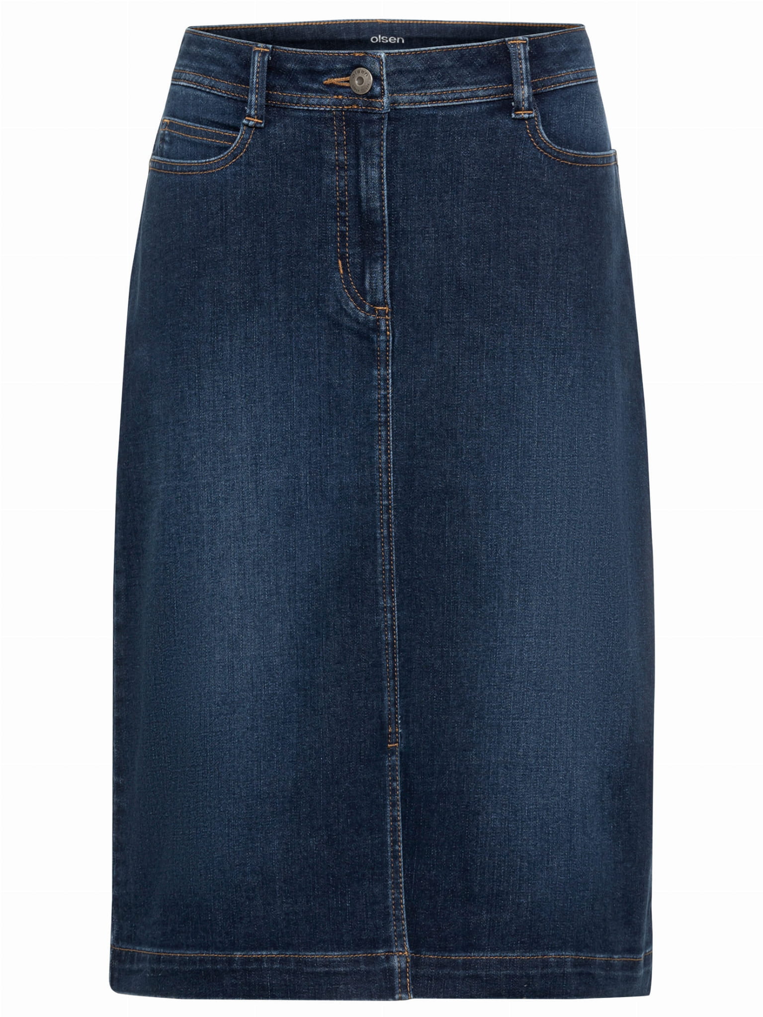 Olsen Dark Denim Skirt 16001353 Olsen Dark Denim Skirt 16001353