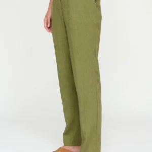 Tinta Maribel Linen Mix Trouser 3678431 Olive