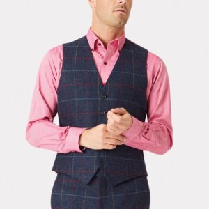 Brook Taverner Haincliffe Tweed Waistcoat 1562A
