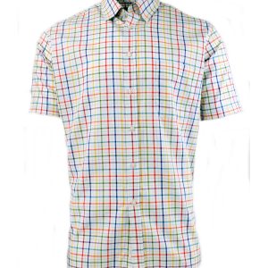 VY1625H-655 Viyella Short Sleeve Shirt Multicolour