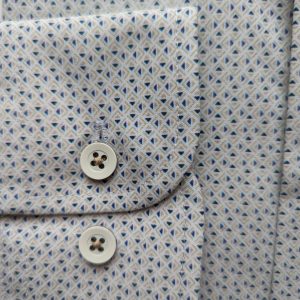 Dario Beltran Ecru Neat Print Shirt - ARDALES - 3IG 341