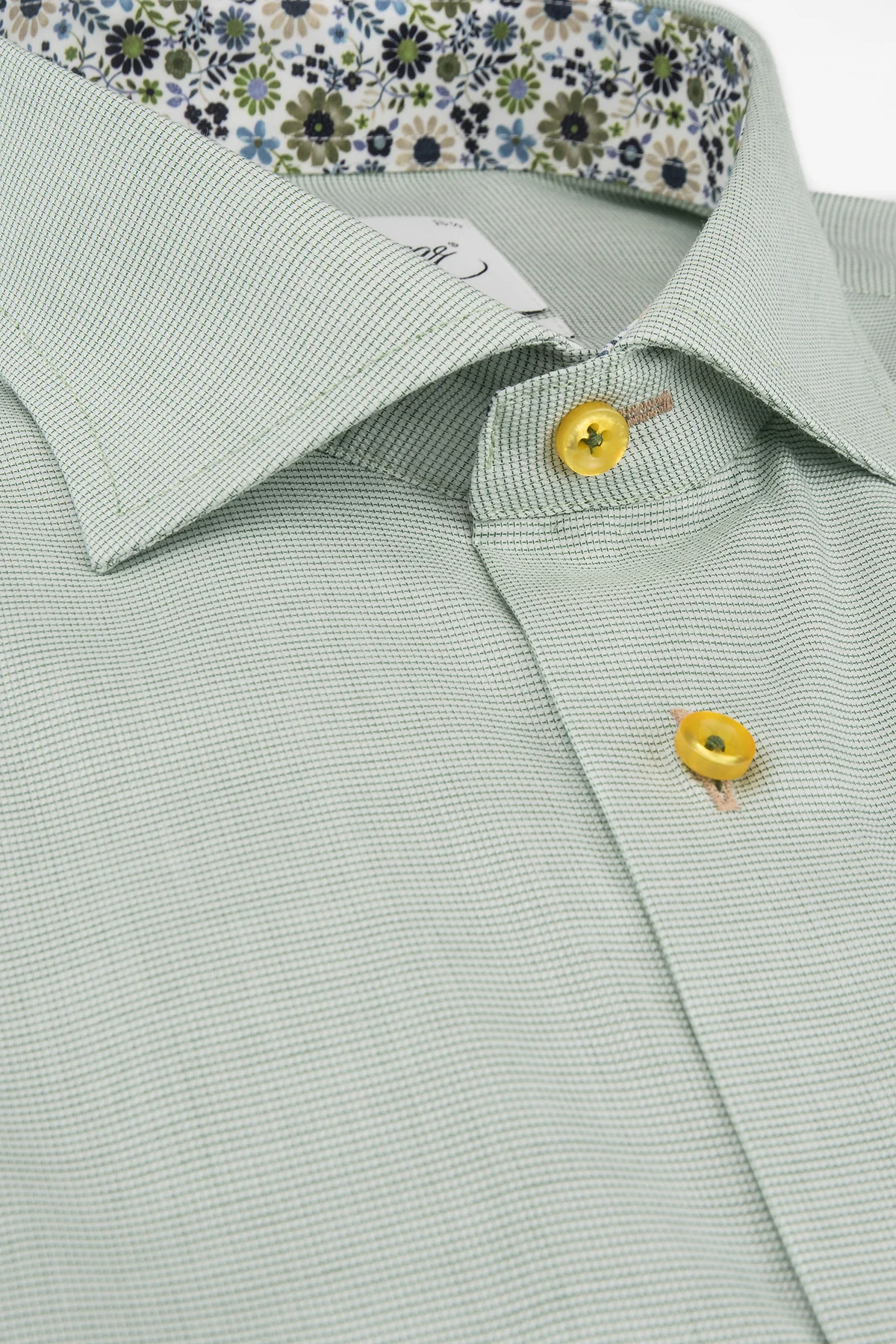 Oscar Green Fine Check Shirt 6351-05-RN-053 Oscar Green Fine Check Shirt 6351-05-RN-053