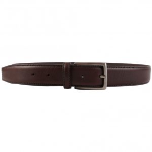 Miguel Bellido Brown Leather Belt 67447