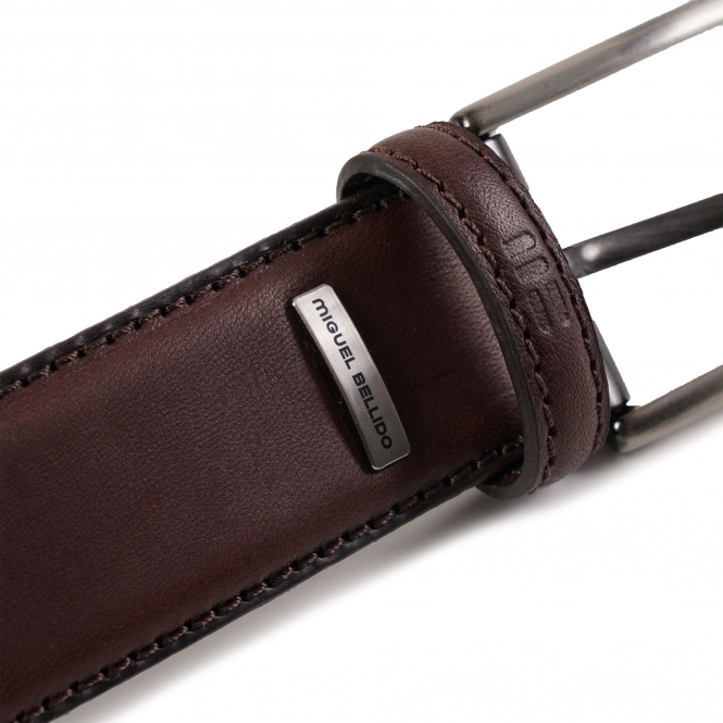 Miguel Bellido Brown Leather Belt 67447 Miguel Bellido Brown Leather Belt 67447