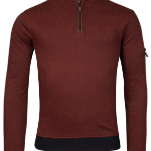 Baileys Quarter Zip Sweater - Brick