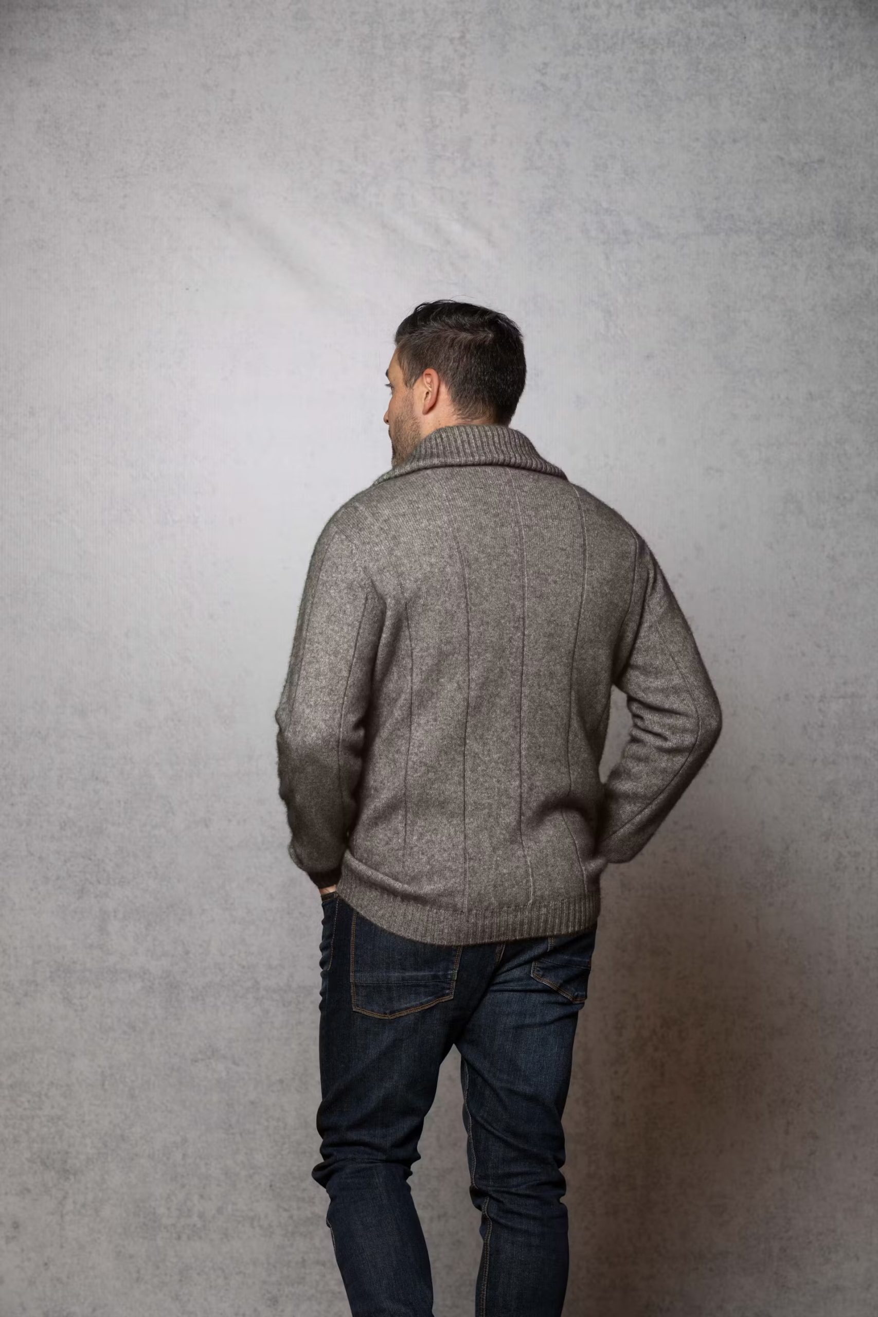 Noble Wilde Possum-Merino Quarter Zip Pullover – Pumice – NW1003 Noble Wilde Possum-Merino Quarter Zip Pullover - Pumice - NW1003