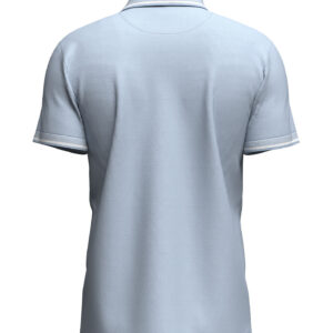 Fynch Hatton Mercerized Cotton Polo - Summer Breeze - 15041907