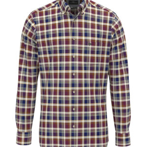 Fynch Hatton Premium Oxford Shirt - Merlot - 15098820/368