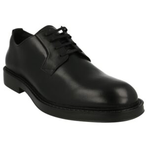 Ambitious Black Leather Shoe - 14076A-6583AM