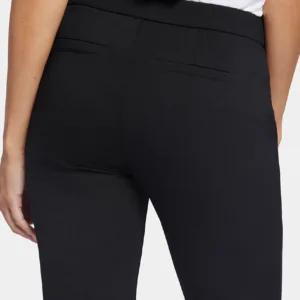 NYDJ Slim Trouser In Ponte Knit - Black - M11Z2020