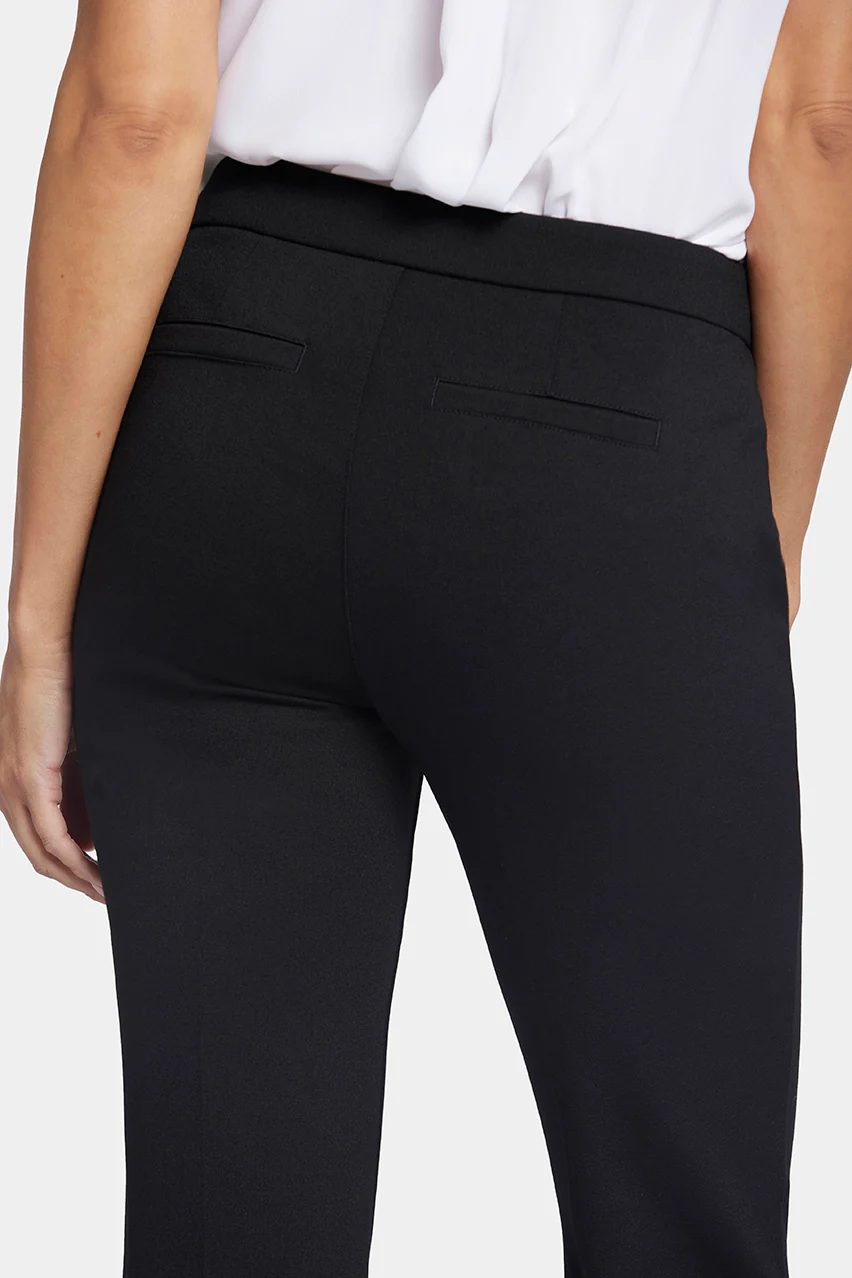 NYDJ Slim Trouser In Ponte Knit – Black – M11Z2020 NYDJ Slim Trouser In Ponte Knit - Black - M11Z2020